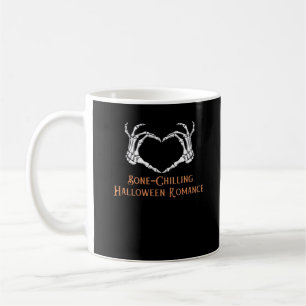 Mug Halloween Coeur hanté Skeletal Bone Chilling Cla