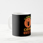 Mug Halloween Corn Corn Queen Anniversaire (Devant gauche)