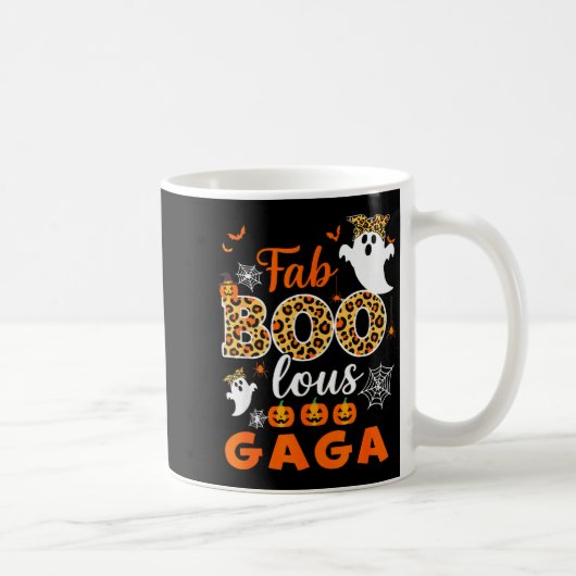 Mug Halloween Costume Cute Leopard Boo Gaga Soky Ghost (Droite)