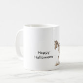 Mug Halloween Cowgirl Western Horse Skeleton (Devant gauche)
