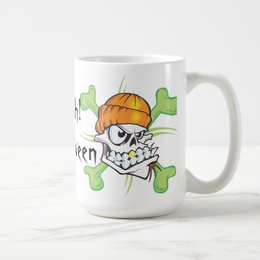Mug Halloween crâne pirate (Droite)