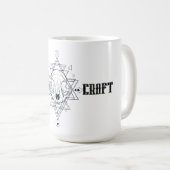 Mug Halloween crâne taureau (Devant droit)