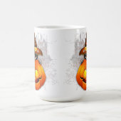 Mug Halloween Cute Kitty Witch et ami Citrouille (Centre)