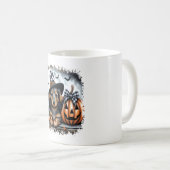 Mug Halloween Dachshund Chien (Devant droit)