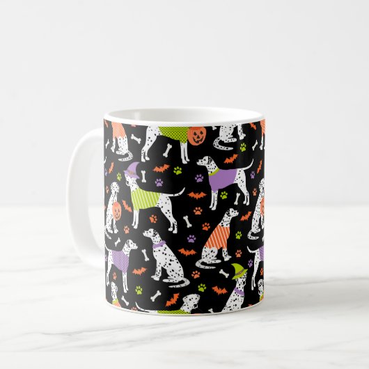 Mug Halloween Dalmatien (Devant gauche)