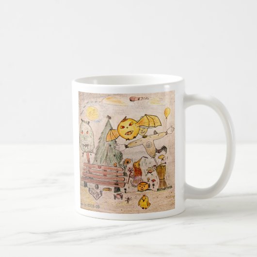 Mug Halloween dans votre jardin (Droite)