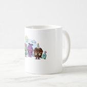 Mug Halloween de Cupcake Zombie (Devant droit)