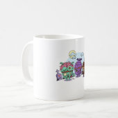 Mug Halloween de Cupcake Zombie (Devant gauche)