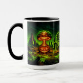 Mug Halloween de destruction massive Citrouille radioa (Gauche)