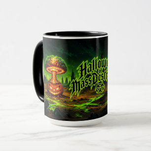 Mug Halloween de destruction massive Citrouille radioa