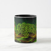 Mug Halloween de destruction massive Citrouille radioa (Centre)