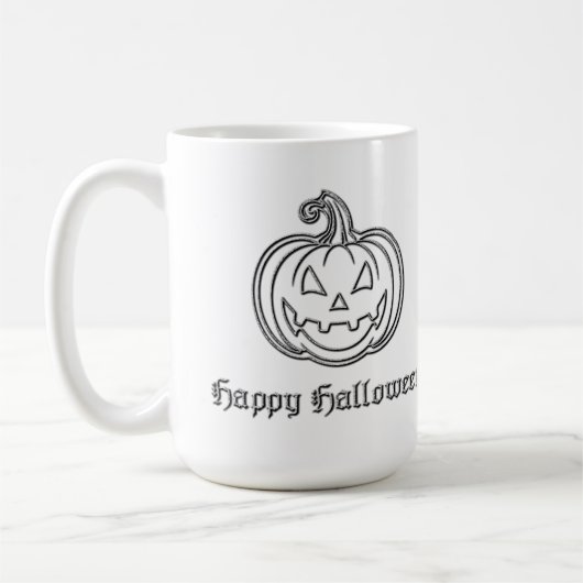 Mug Halloween de la lanterne Jack O' (Gauche)