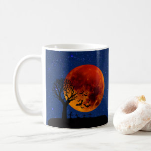 Mug Halloween de la lune de récolte