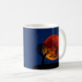 Mug Halloween de la lune de récolte (Devant droit)