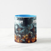 Mug Halloween de la nuit de la peur (Centre)