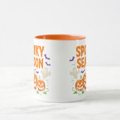 Mug Halloween de la saison éffrayante (Centre)