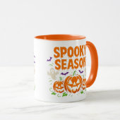 Mug Halloween de la saison éffrayante (Devant droit)