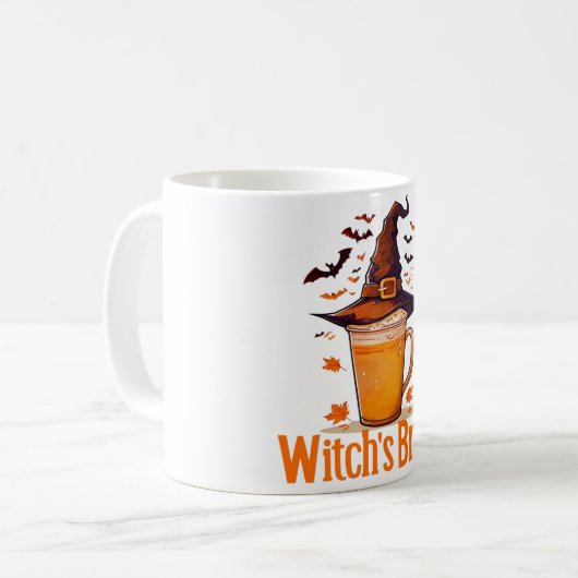 Mug Halloween de la sorcière (Devant gauche)