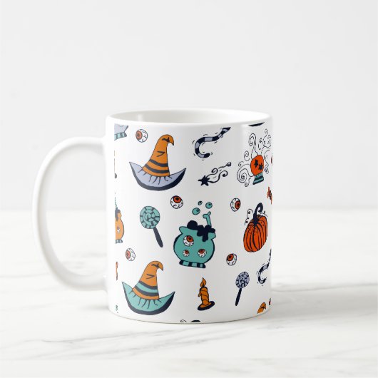 Mug Halloween déplaisant Cute (Gauche)