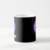 Mug Halloween des chats noirs (Centre)