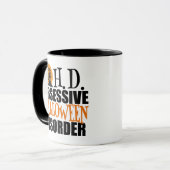 Mug Halloween drôle (Devant gauche)