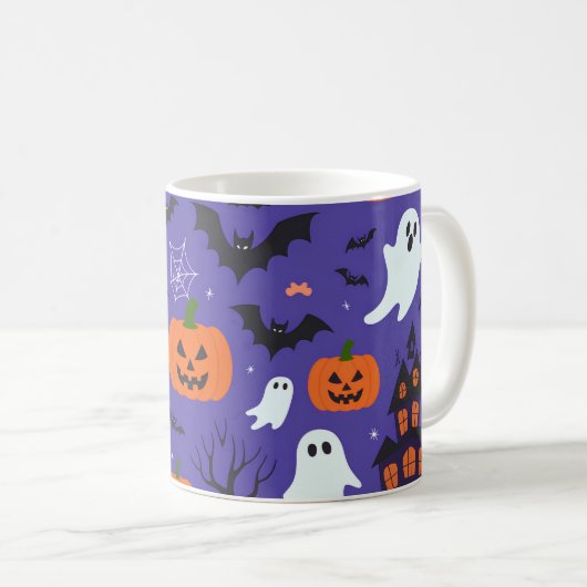 Mug Halloween drôle (Devant droit)