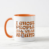 Mug halloween drôle dire (Gauche)
