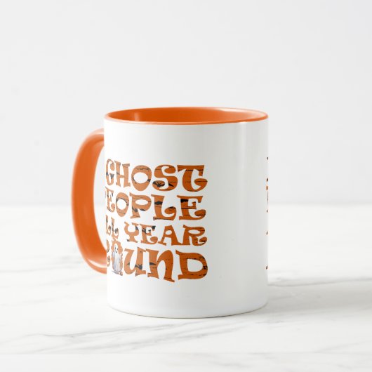 Mug halloween drôle dire (Devant gauche)