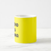 Mug Halloween drôle - Fais semblant que je suis une ba (Centre)