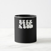 Mug Halloween drôle Peekabo (Centre)