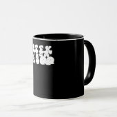 Mug Halloween drôle Peekabo (Devant droit)