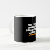 Mug Halloween drôle Pour Les Programmeurs (Devant gauche)