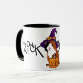 Mug Halloween du cochon de Guinée (Devant gauche)