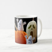 Mug Halloween effrayant. (Devant droit)
