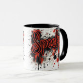 Mug Halloween éffrayant (Devant droit)