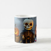 Mug Halloween effrayant. (Centre)