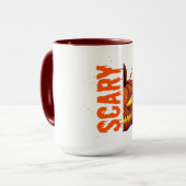 Mug Halloween effrayant (Devant gauche)