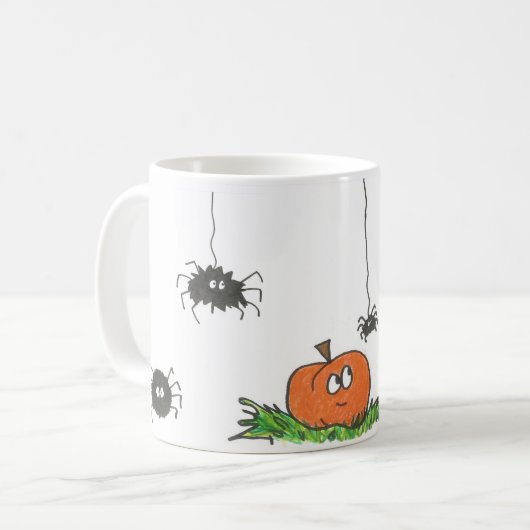 Mug Halloween Éffrayant (Devant gauche)
