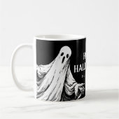 Mug Halloween éffrayant avec fantôme (Gauche)