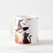 Mug Halloween éffrayant Cute (Devant gauche)