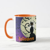 Mug Halloween Éffrayant élégant (Gauche)