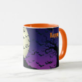 Mug Halloween Éffrayant élégant (Devant droit)