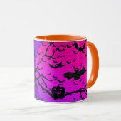 Mug Halloween Éffrayant élégant (Devant droit)