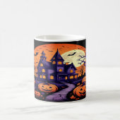 Mug Halloween éffrayant Haunted House (Centre)