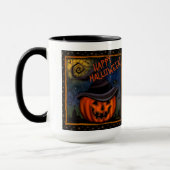 Mug Halloween Éffrayant Jack-o'-lantern personnalisabl (Gauche)