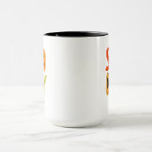 Mug Halloween effrayant nom personnalisé (Centre)