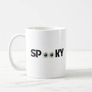 Mug Halloween éffrayant oeil effrayant simple mignon