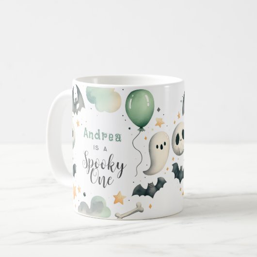 Mug Halloween Éffrayant premier (Devant gauche)