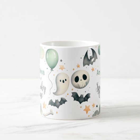 Mug Halloween Éffrayant premier (Centre)