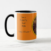 Mug Halloween Effrayant Skeleton os Grave Photo Design (Gauche)